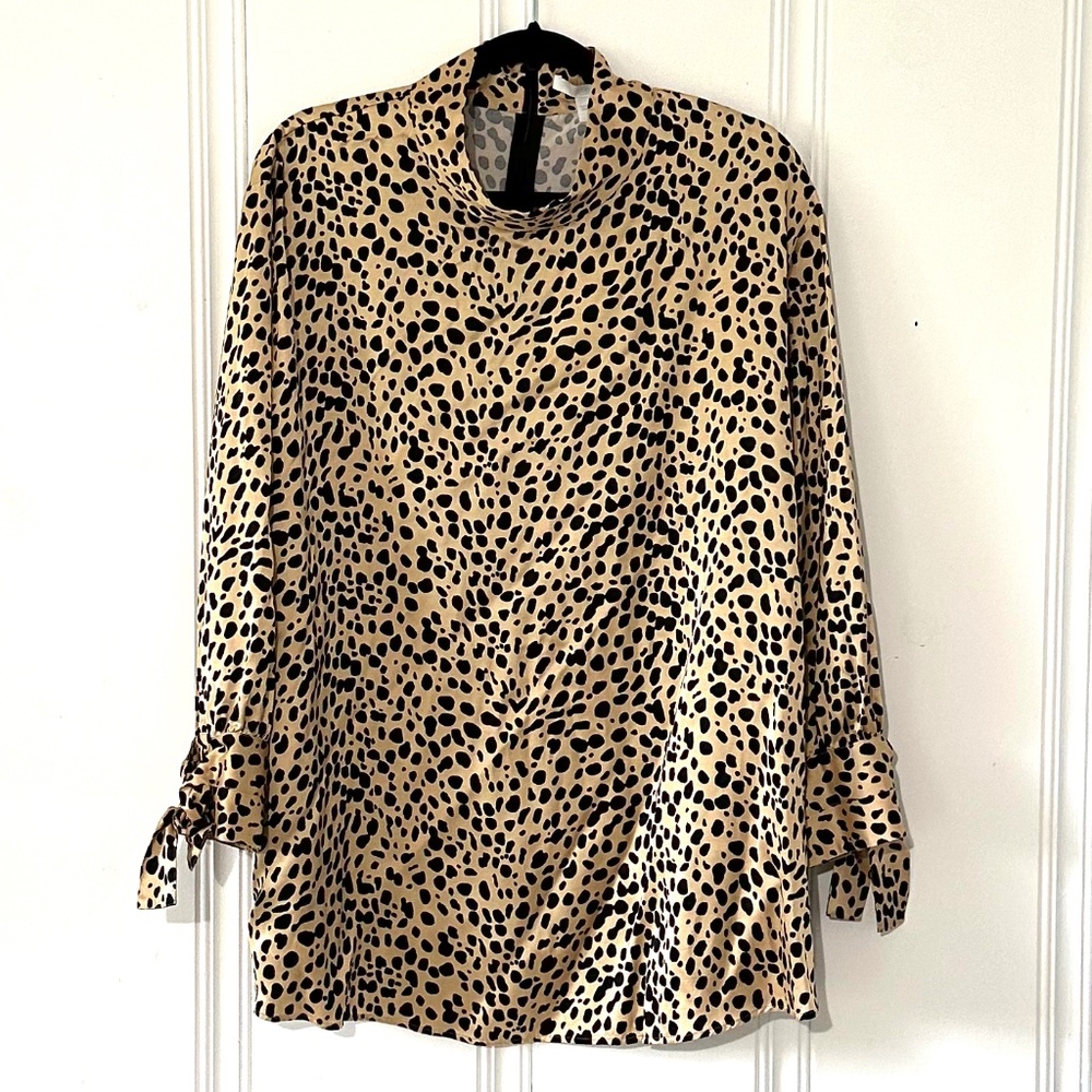 Leopard Print Hugo Boss Top